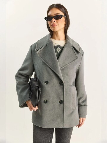 Bianco Lucci Tussenmantel in Grijs