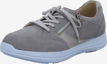 Ganter Sportlicher Schnürschuh 'Karl Ludwig' in Grau: Vorderseite