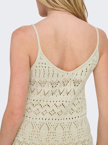 ONLY Gebreide jurk 'ONLAvina' in Beige