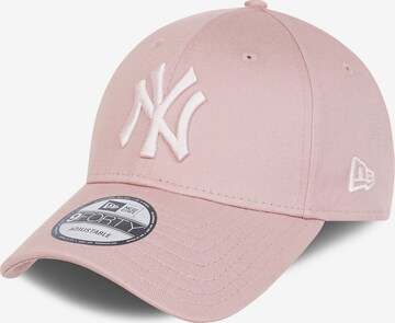 NEW ERA Kšiltovka 'LEAGUE ESSENTIAL 9FORTY NEYYAN' – pink: přední strana