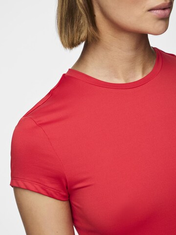 PIECES Shirt 'PCFylla' in Red