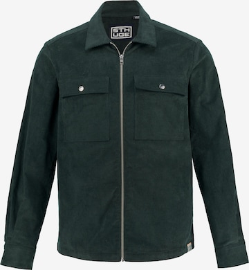 STHUGE Between-Season Jacket in Green: front