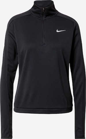 NIKE Funktionsshirt 'Pacer' in Schwarz: predná strana