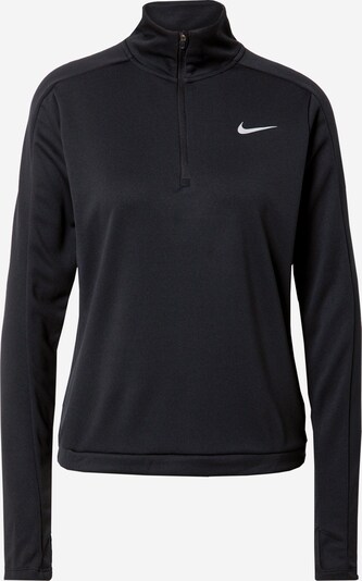 NIKE T-shirt fonctionnel 'Pacer' en noir / blanc, Vue avec produit