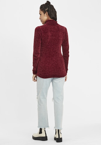 Oxmo Pullover 'Estella' in Rot