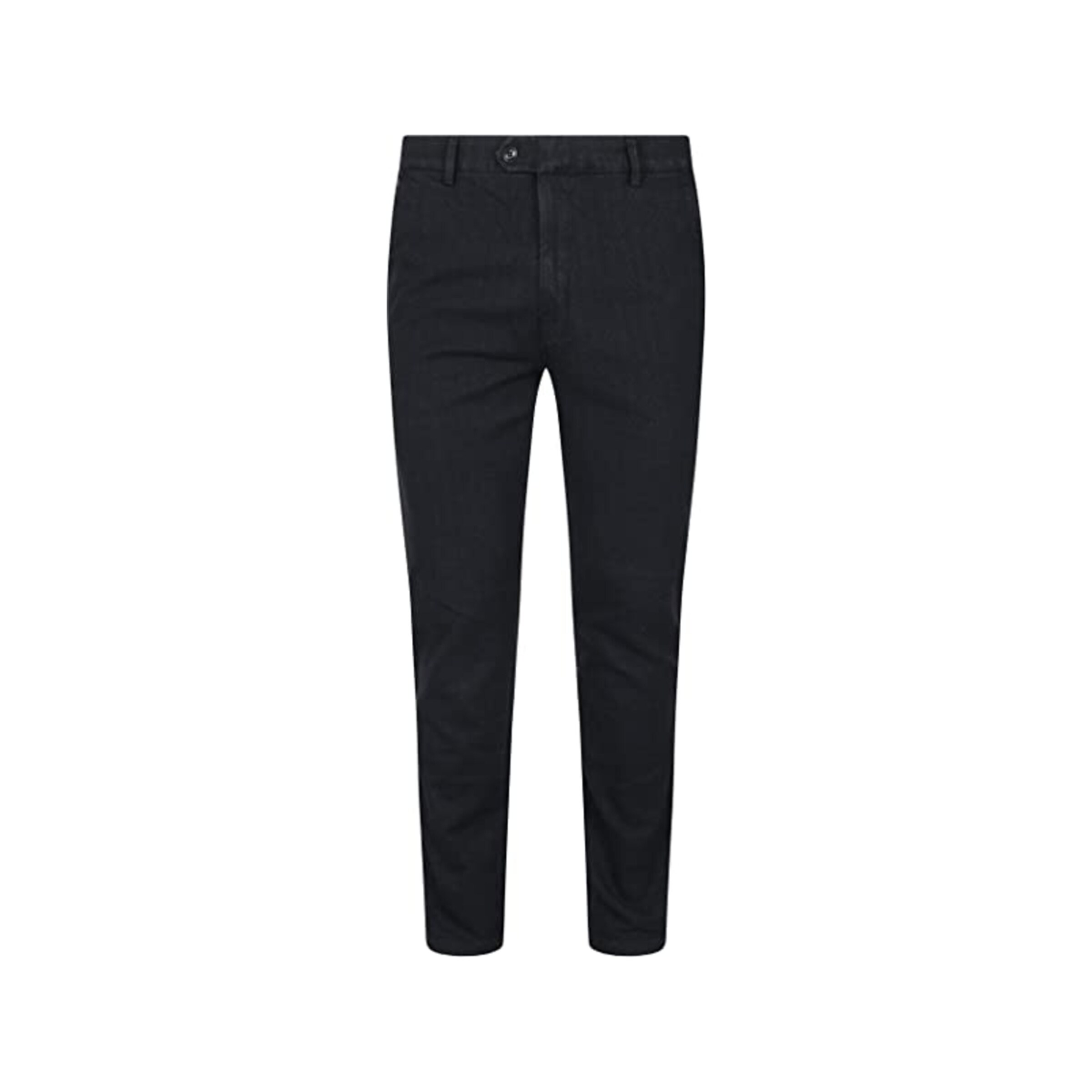 Pantalon chino MEYER en noir : devant