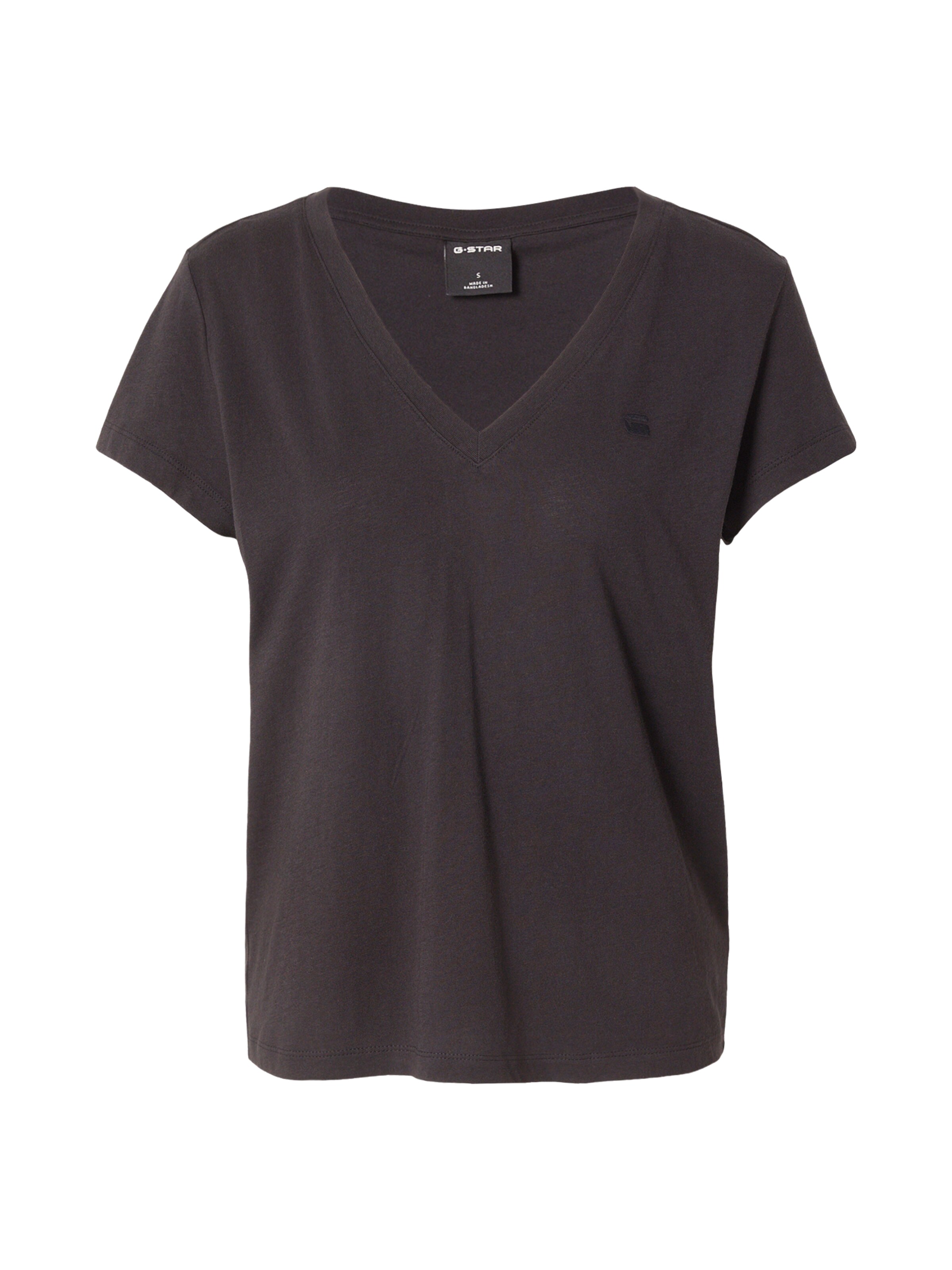 Tricou de la G-STAR pe negru: față