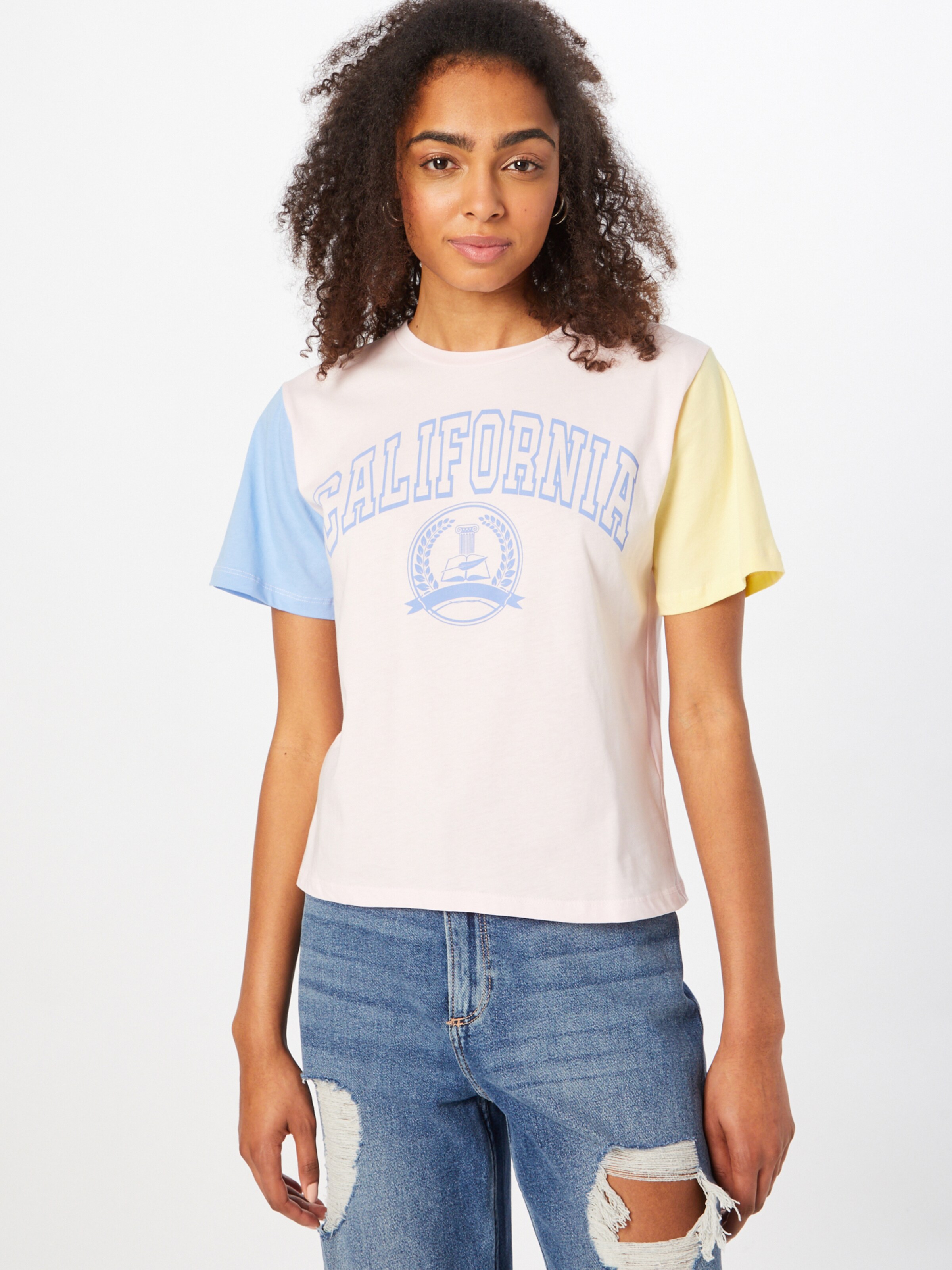 T-shirts et tops T-shirt 'DOLE' LMTD en Rose Pastel 