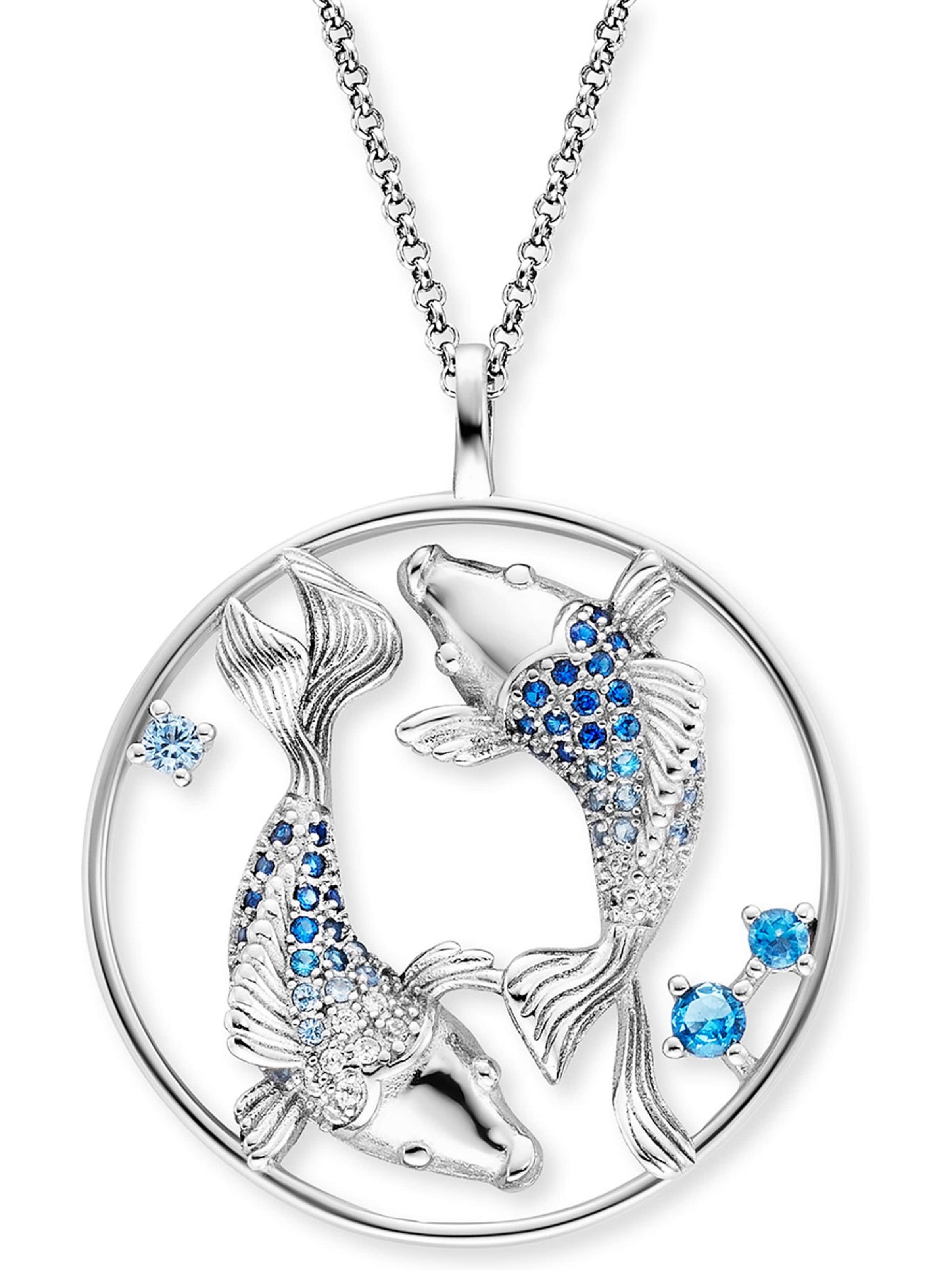 Engelsrufer Kette in Blau: Vorderseite