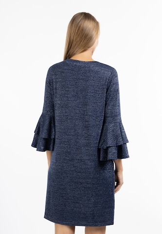 Usha Jurk in Blauw