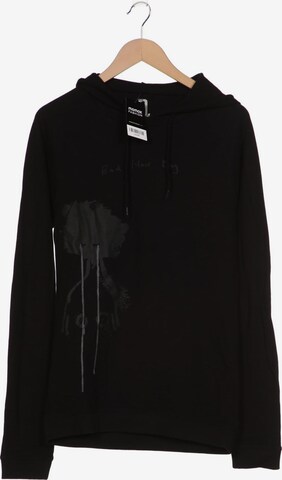 DRYKORN Sweatshirt & Zip-Up Hoodie in L in Black: front