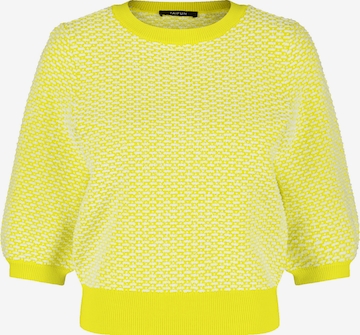 TAIFUN Sweater in Yellow: front