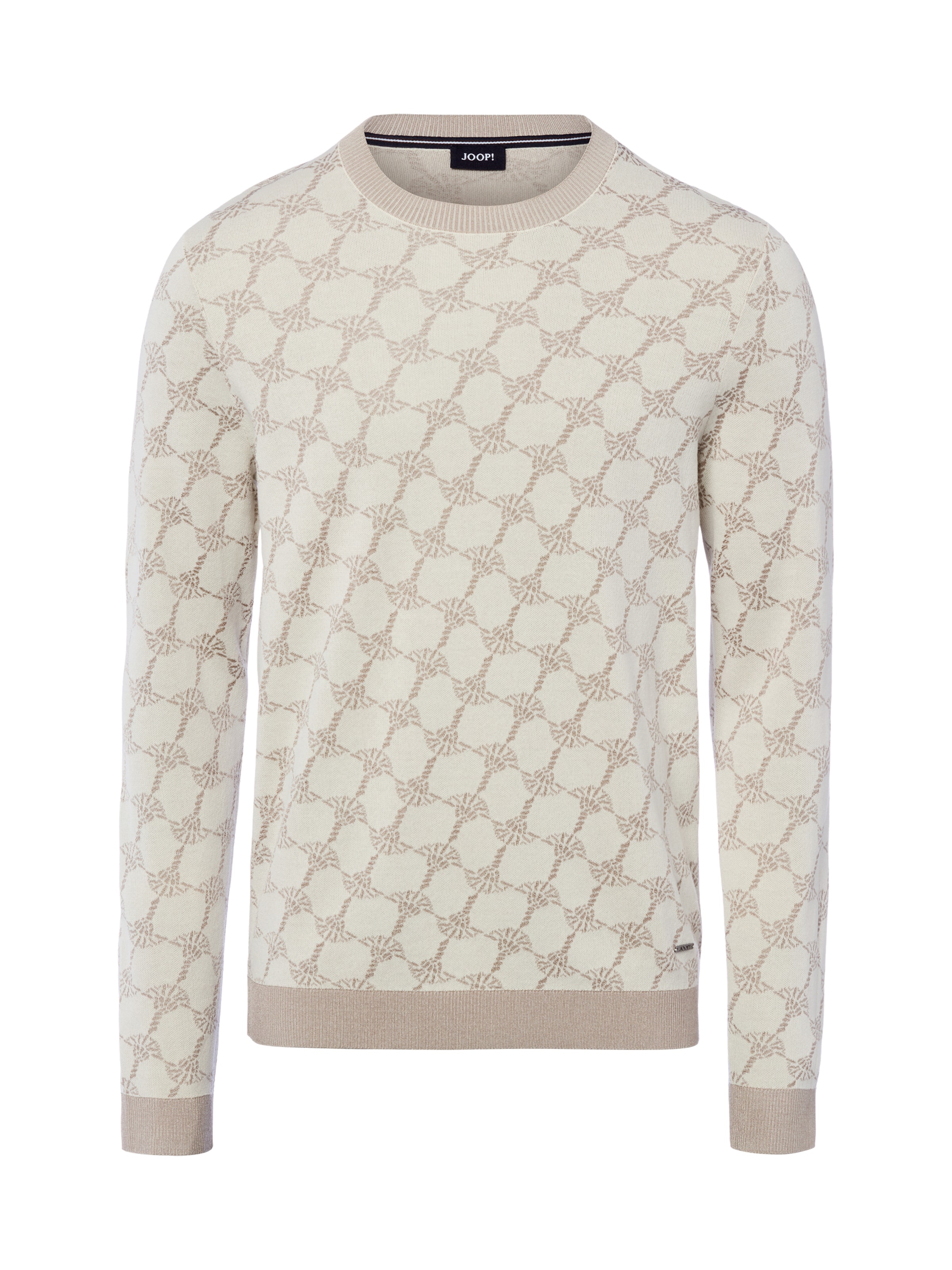 JOOP! Trui ' Priamo ' in Beige: voorkant