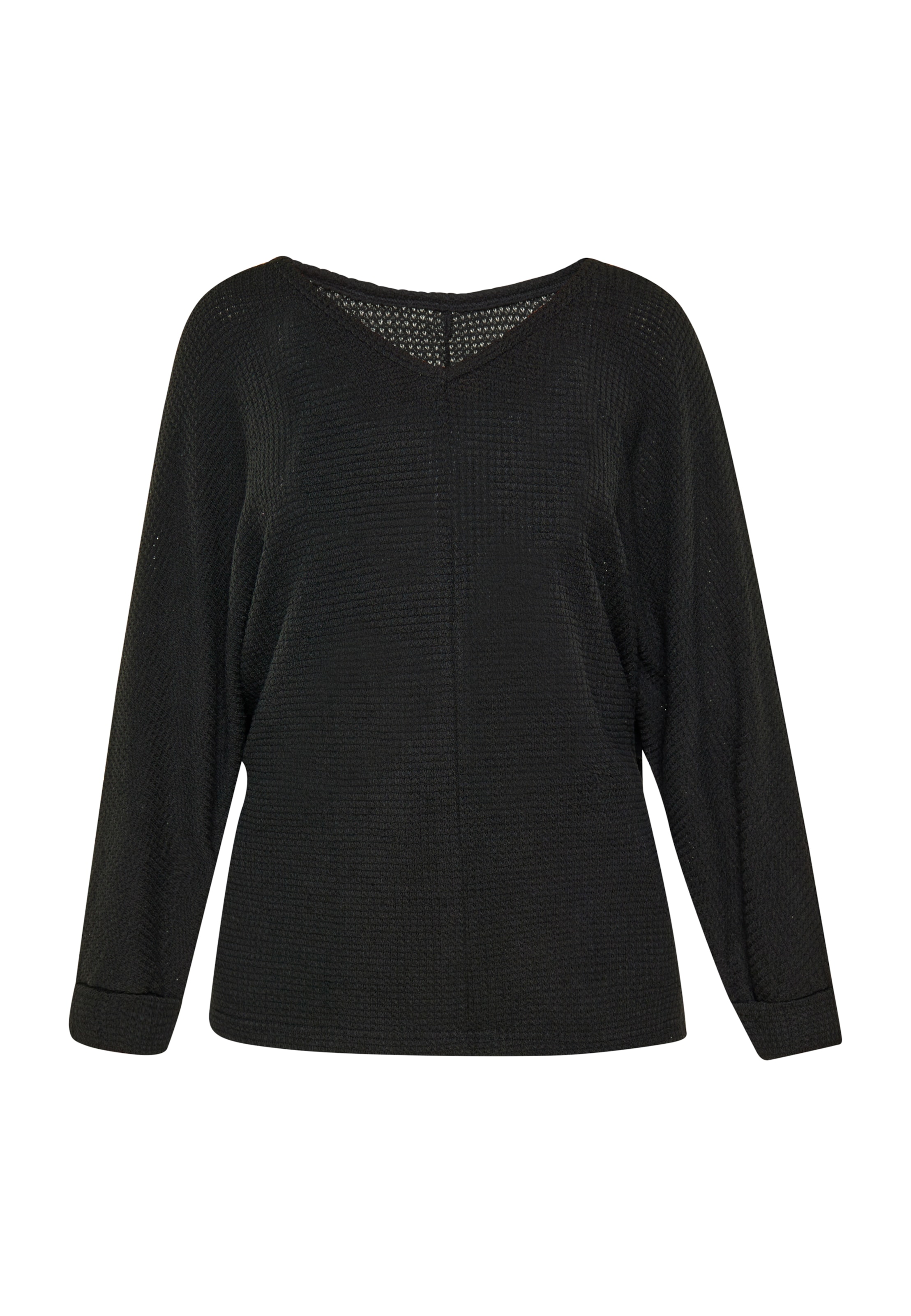 Usha Πουλόβερ σε μαύρο: μπροστά