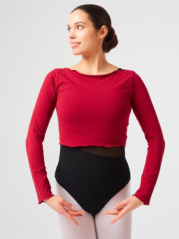 Tanzmuster Sports Top 'Aylin' in Red: front