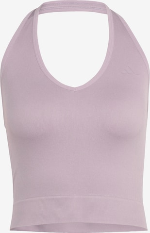 ADIDAS PERFORMANCE Sports Top 'Essentials' in Purple: front