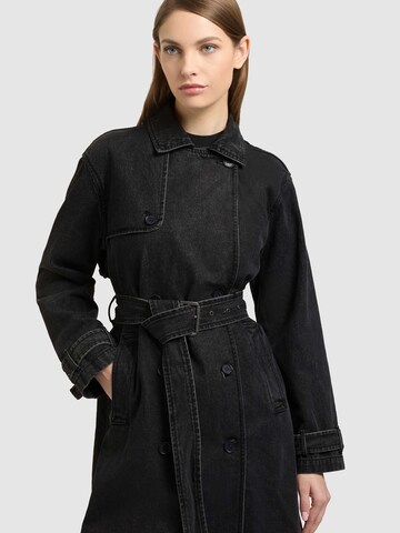 Manteau mi-saison 'HERA' khujo en noir