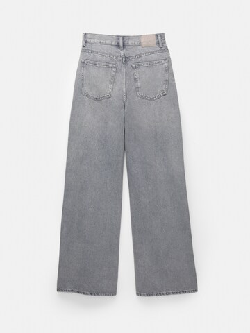 Wide leg Jeans di Pull&Bear in grigio