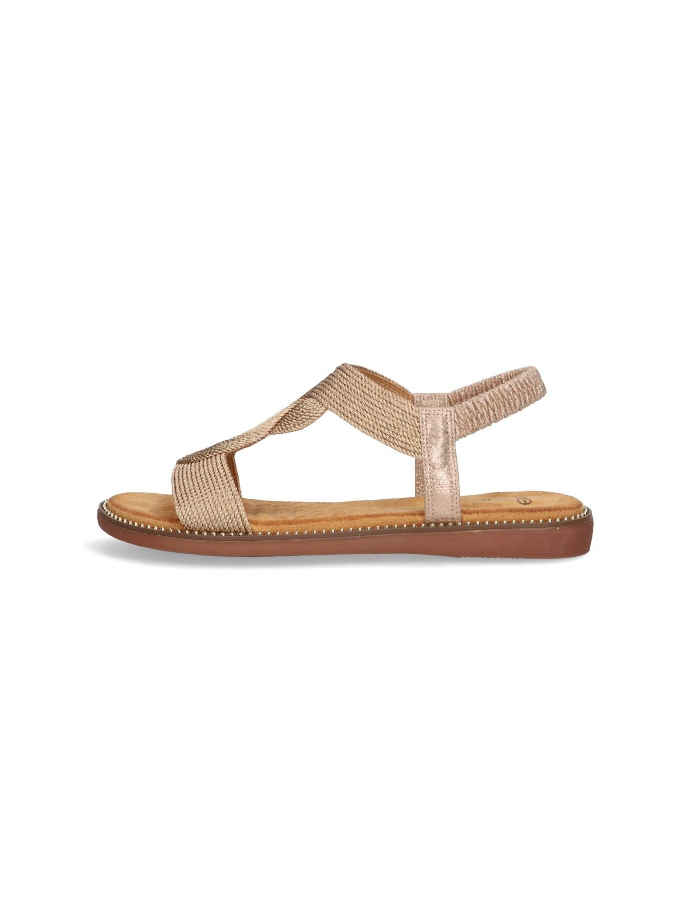 EXE Sandaal 'ZF1982-HA11' in Beige: voorkant