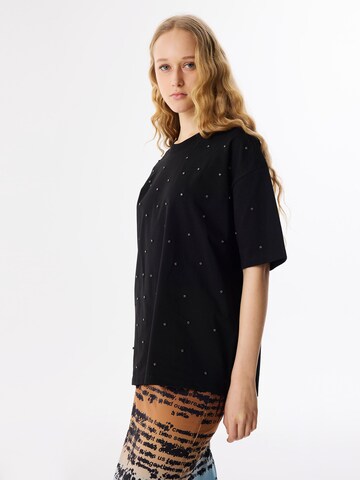 Twist Shirt in Zwart