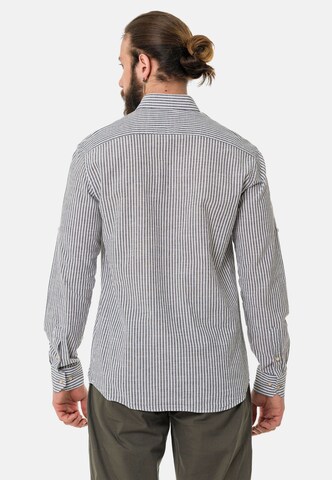 CIPO & BAXX Regular fit Button Up Shirt in Grey