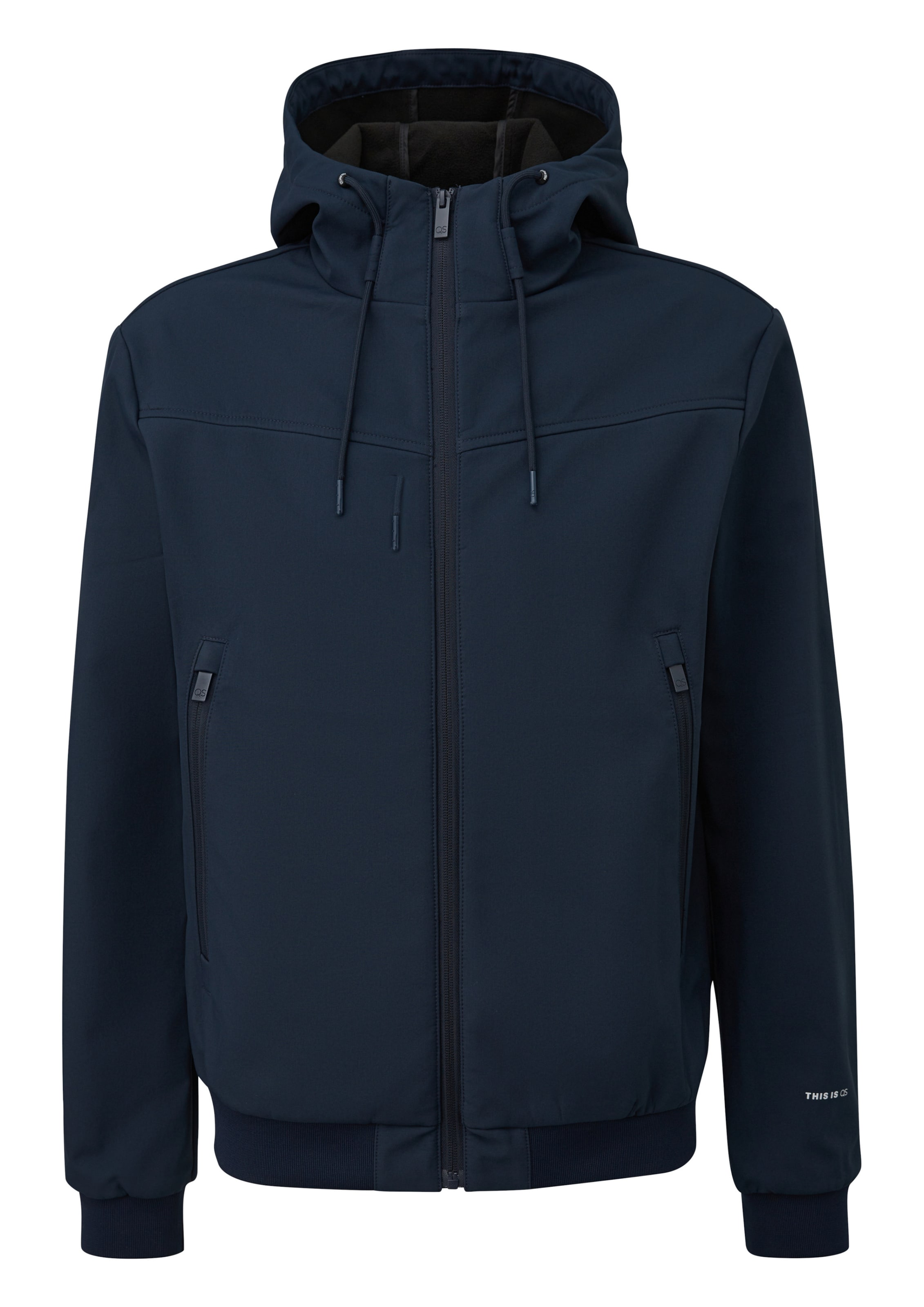 QS Jacke in Blau: Vorderseite