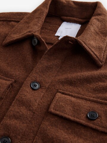 Coupe regular Chemise Next en marron