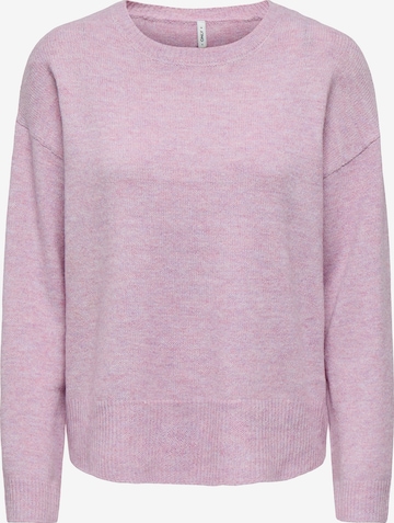 ONLY Sweater 'ONLOlivia' in Pink: front