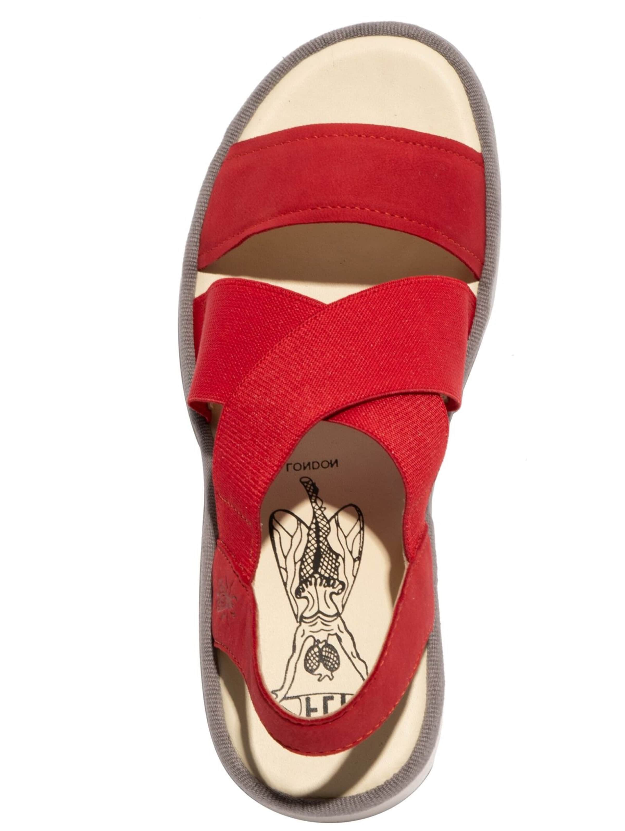 Sandales FLY LONDON en rouge
