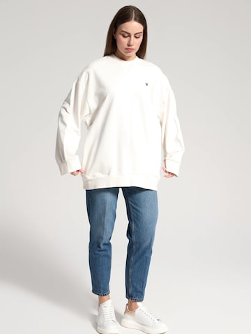 NOWIHT Sweatshirt 'Linnea' in White