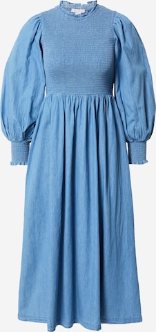 Robe Warehouse en bleu : devant