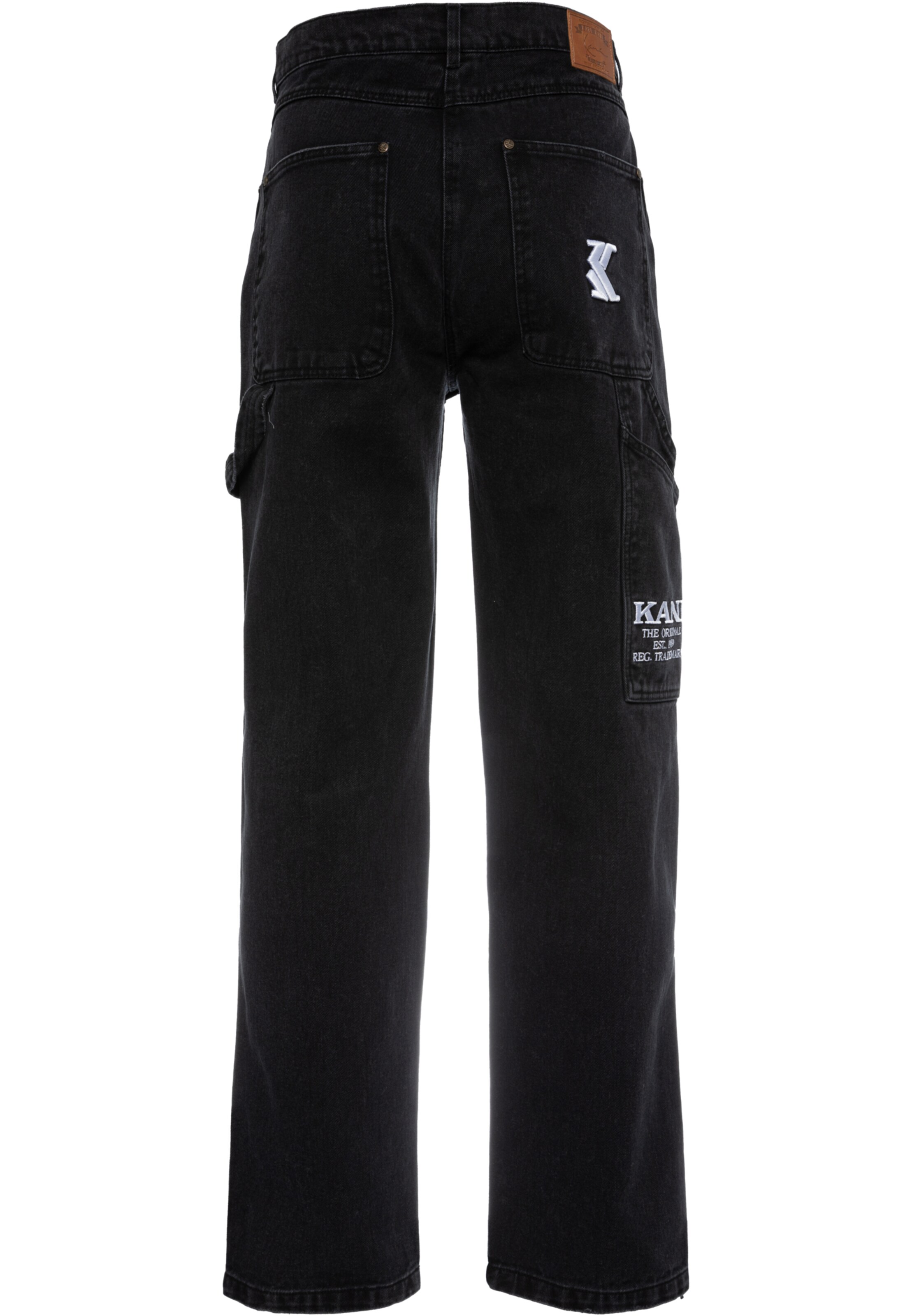 Karl Kani Loosefit Farmer - fekete