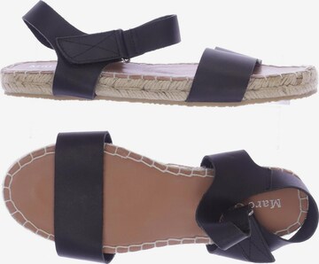 Marc O'Polo Sandalen 38 in Schwarz: predná strana