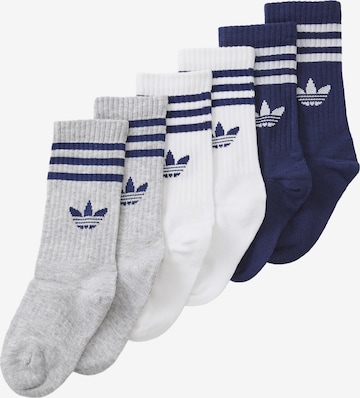 Chaussettes ADIDAS ORIGINALS en bleu : devant
