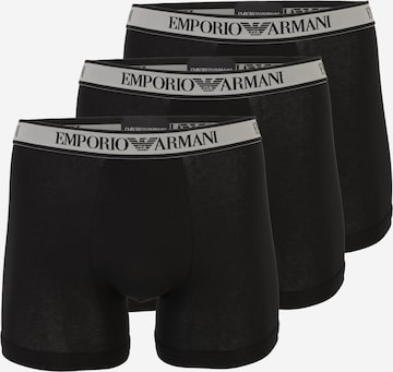 Emporio Armani Boxeralsók - fekete: elől