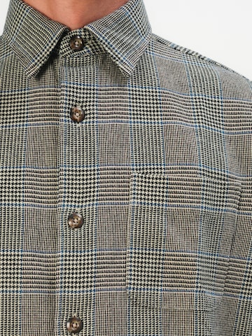 TOMMY HILFIGER Классический крой Рубашка в Синий