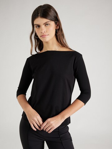 Sisley Shirt in Zwart: voorkant