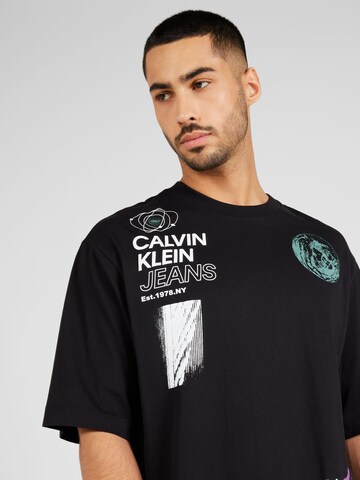 Calvin Klein Jeans T-Shirt in Schwarz