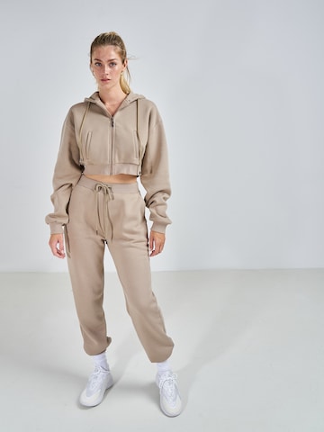 ABOUT YOU x Swalina&Linus Sweatjakke 'Lotte' i beige