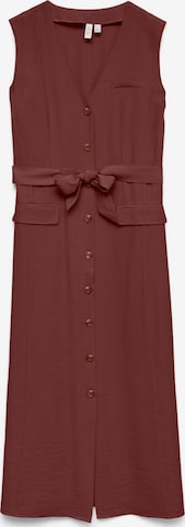 VERO MODA - Vestido camisero 'VMJAYLIN' en rojo: frente