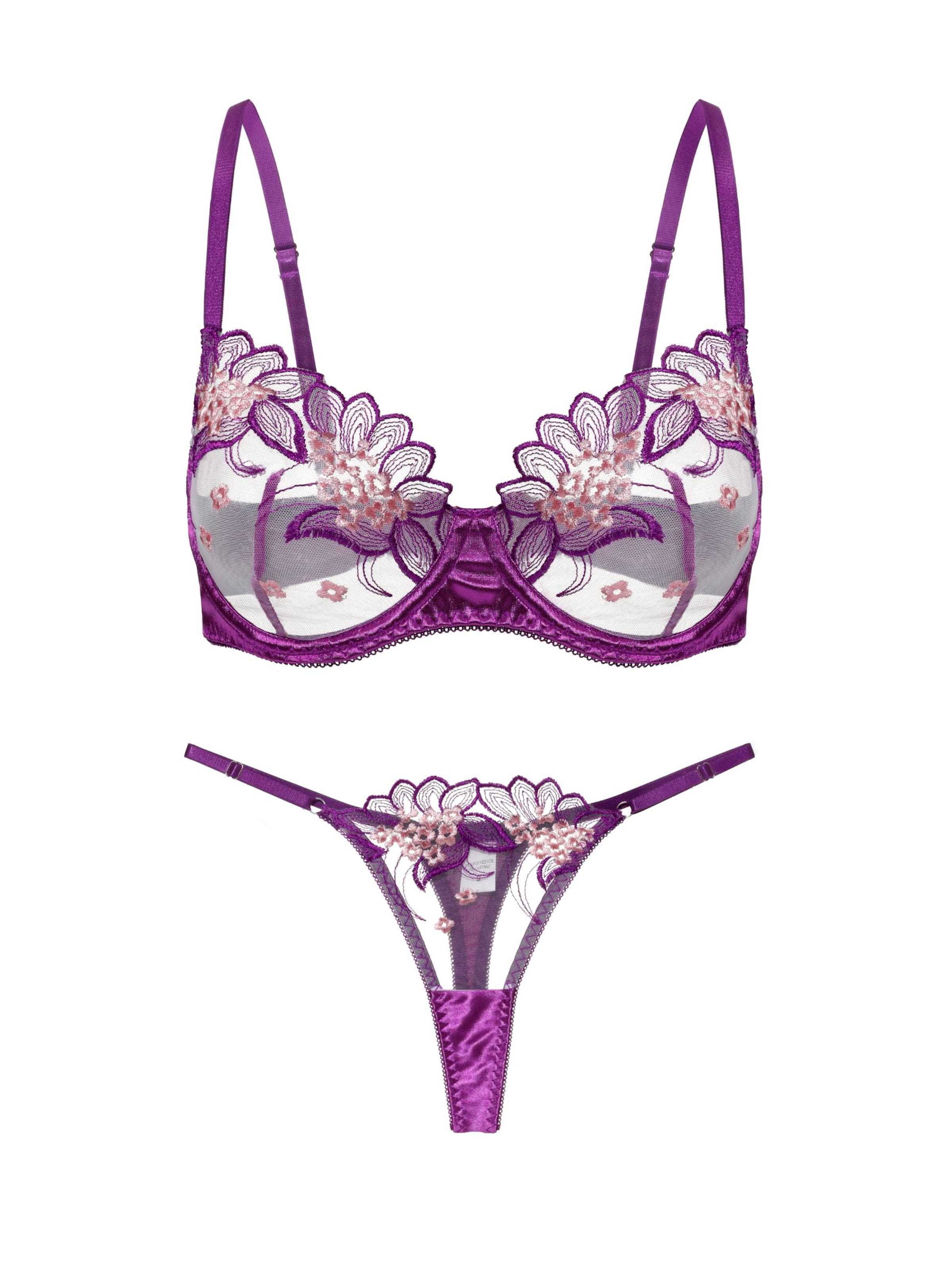 Orchibelle Wäsche-Sets‌‌‌‌‌‌‌‌ in Lila: Vorderseite