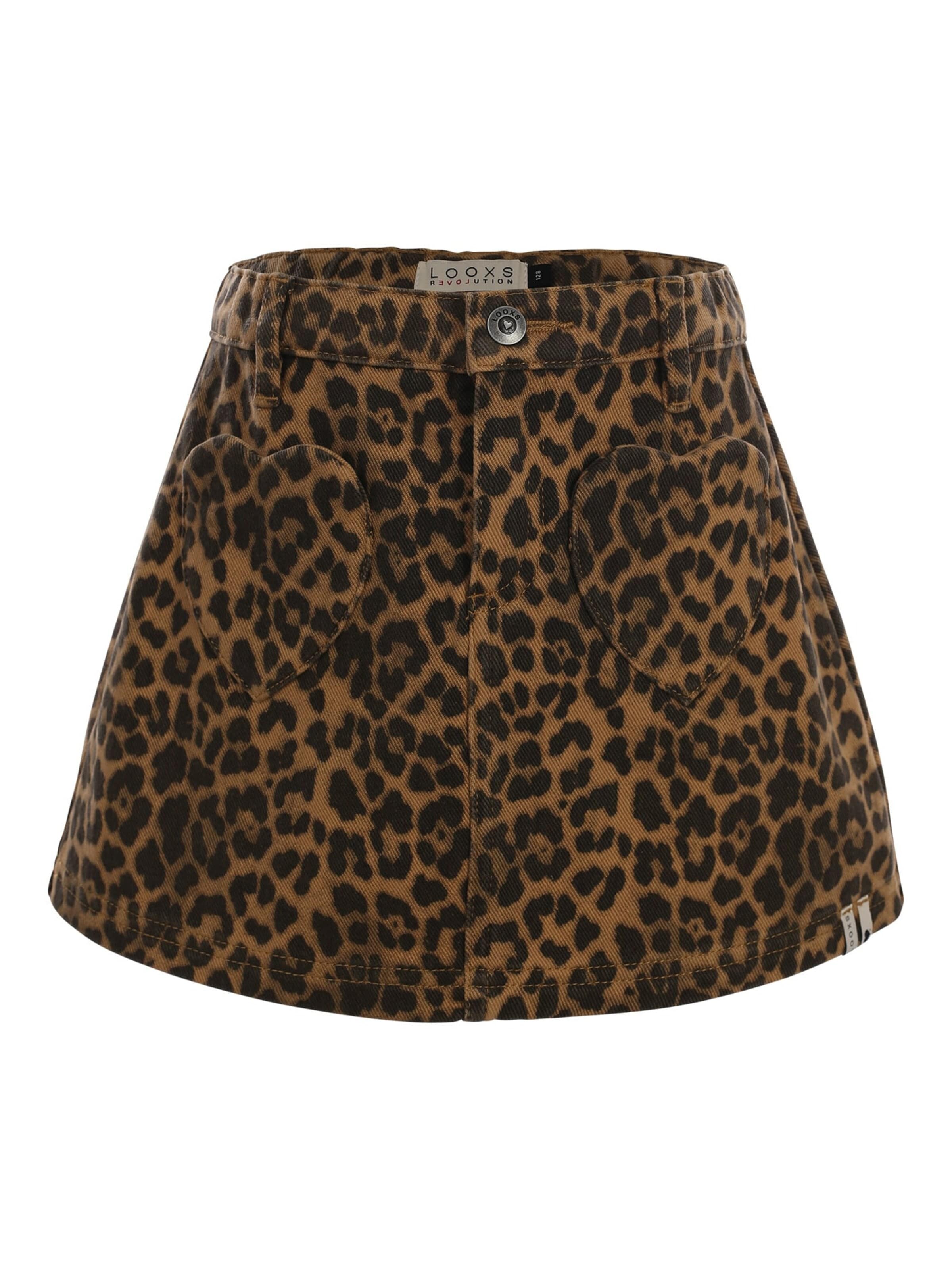Looxs Revolution Rok in Beige: voorkant