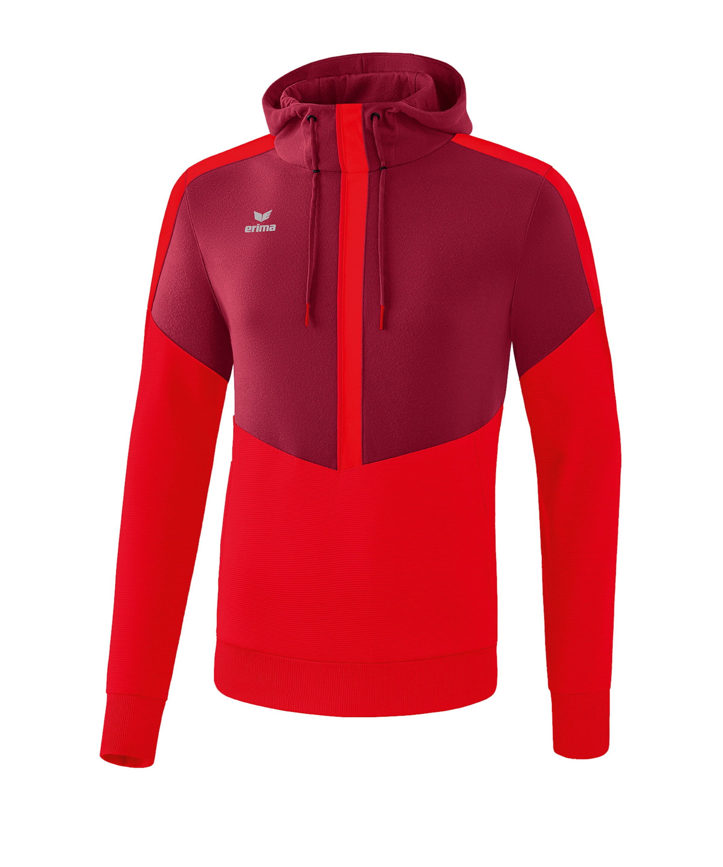 ERIMA Sweatshirt in Rot: Vorderseite