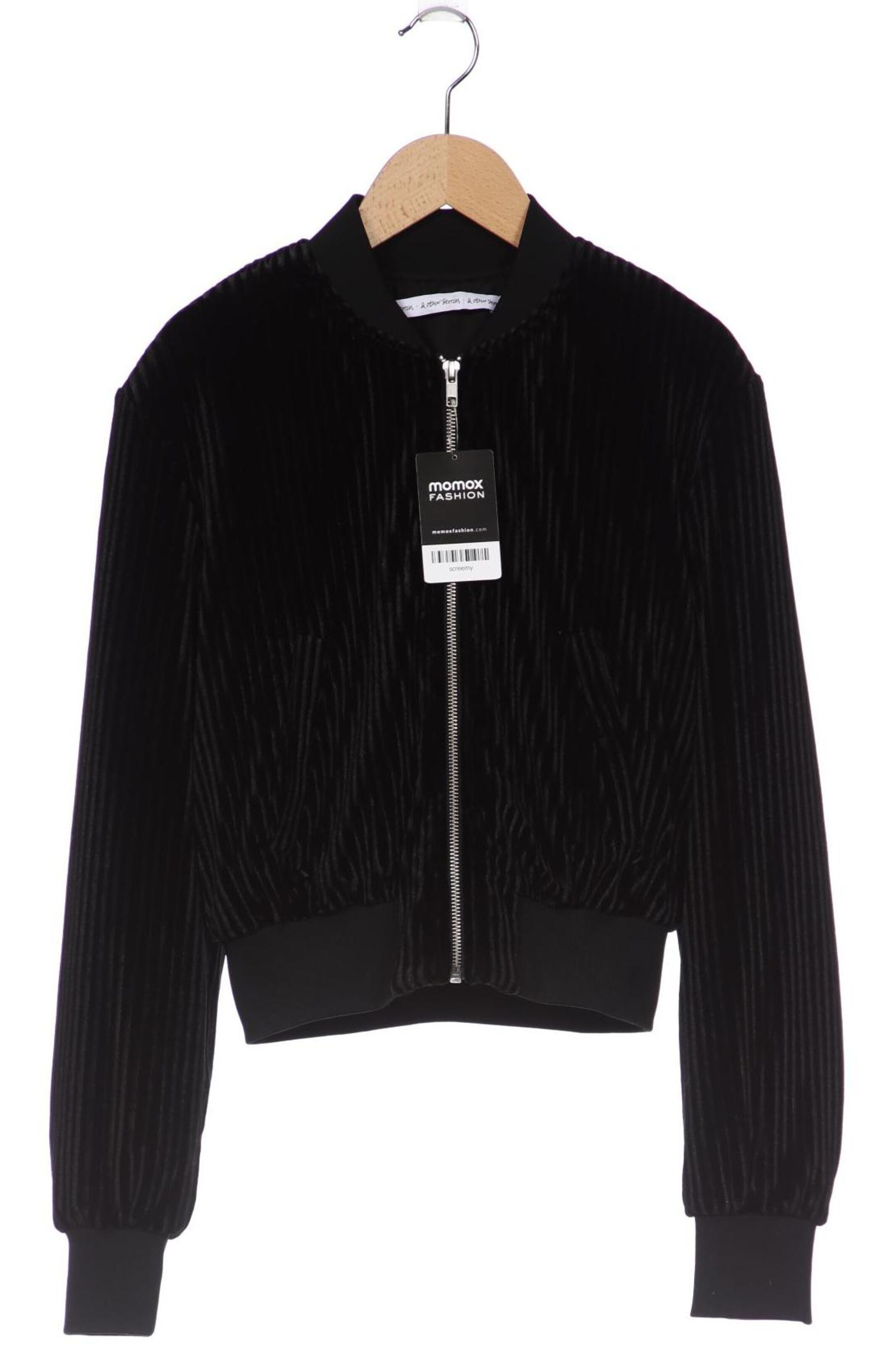 & Other Stories Jacket & Coat in XS in Black: front