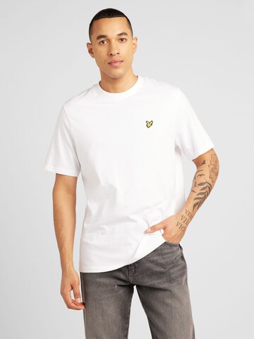 Lyle & Scott Тениска в бяло: отпред