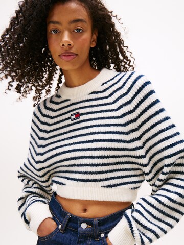 Tommy Jeans Пуловер в бяло
