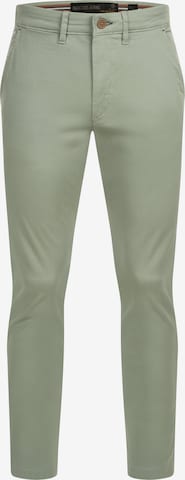 Pantalon chino ' Wasling ' INDICODE JEANS en vert : devant