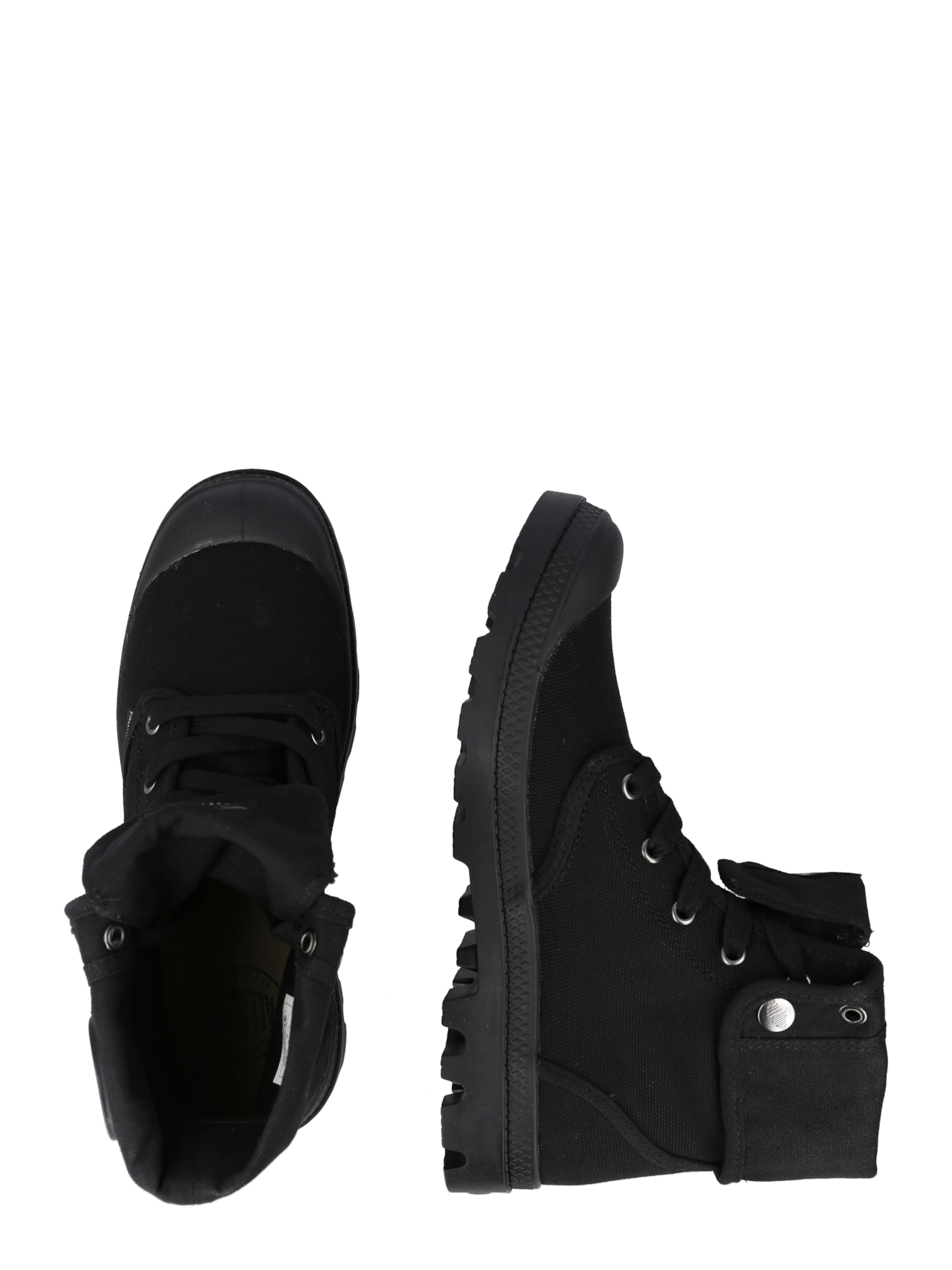 Bottines à lacets 'BAGGY' Palladium en noir