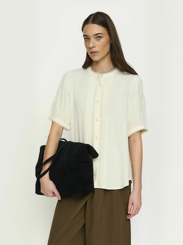 T-shirt ' SRLima ' Soft Rebels en beige : devant