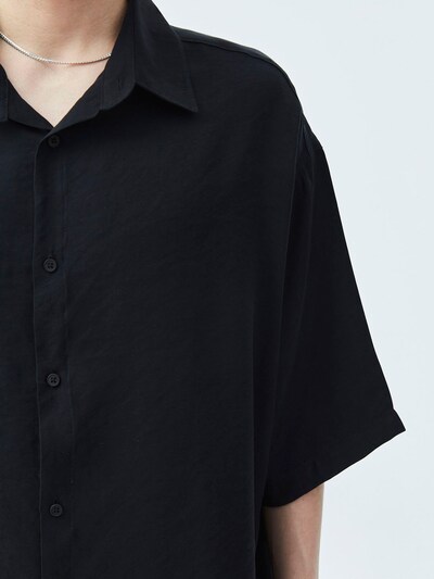 VAMOS CLO Button Up Shirt 'Salinas' in Black, Item view